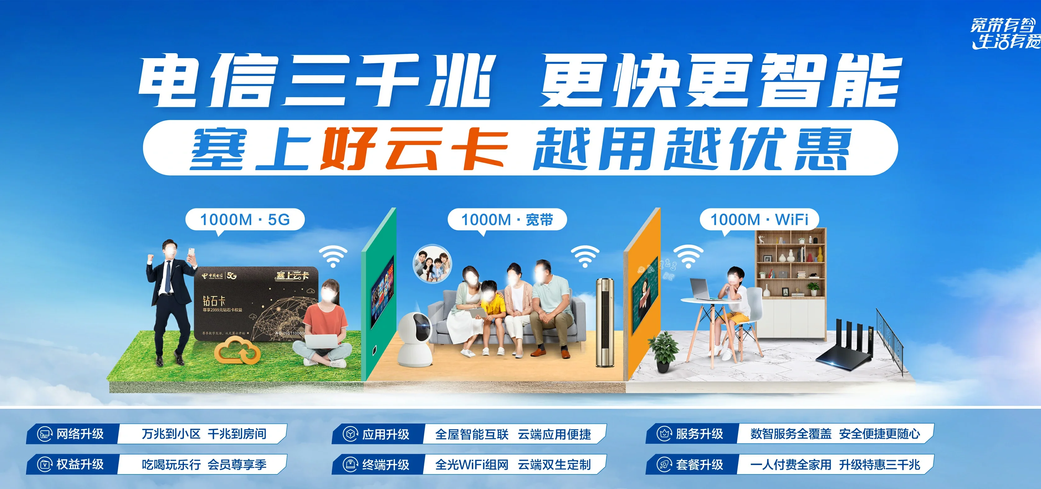 中国电信 延津县电信宽带 宽带套餐